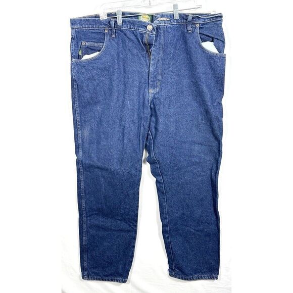 Cabela's Jeans Mens 42x30 Outdoor Fleece Lined Warm Workwear Classic Pants - Picture 1 of 13